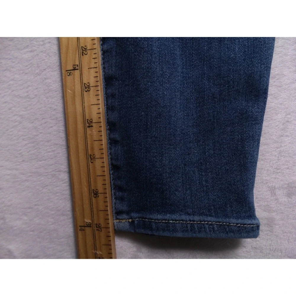 7 For All Mankind Jeans Womens Size 26 Blue Denim Aubrey High Waist Ankle Skinny